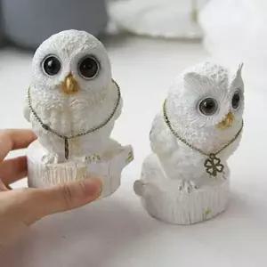 만복 DXO122Q1 기원 선물 부엉이 미니어처 소품 장식품 인 GWM