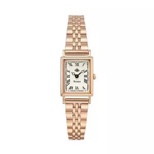 [신세계라이브쇼핑]로즈몽 NS-012RVR-MT6 노스탤지아 스퀘어 여성 메탈 손목 시계