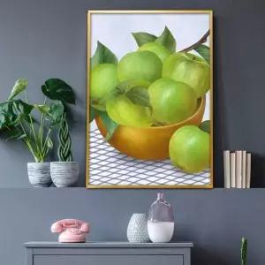 사과그림 FDQ723J3 액자 A2 2APP6 풍수그림 돈들어오는