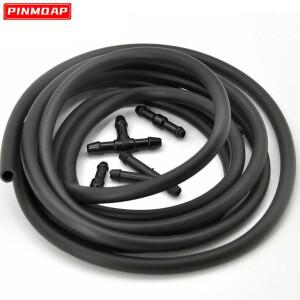 자동차 앞 유리 와이퍼 워셔 노즐 호스 키트 액세서리 교체 T Y I 타입 커넥터 고무 튜브