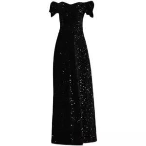 이브닝 합창단 드레스 독주회 연주회드레스 피아노 블랙