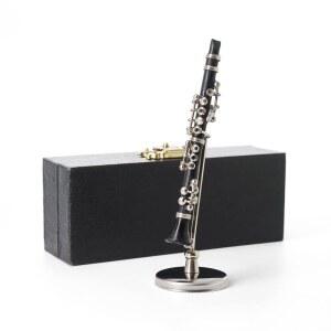 오도리아 1/12 미니어처 클라리넷 인형의 집 악기 액세서리