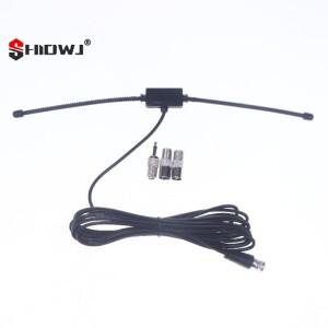 차량용 FM TV 라디오 방송국 75옴 F 암 헤드 TV3.5 모노 안테나용 F-헤드 양뿔 1세트