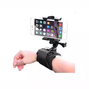 영상촬영 개인방송 핸드폰 손목거치대 수납용 팔밴드 산보