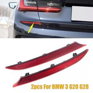 리어 범퍼 리플렉터 스트립  BMW 호환 M SPORT 시리즈 3 G20 320 325 330 340   63148074229 듀얼