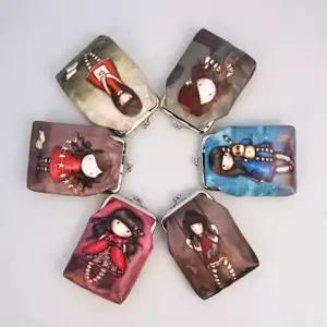 [룽스]수채화 동전지갑 일러스트 6종택1