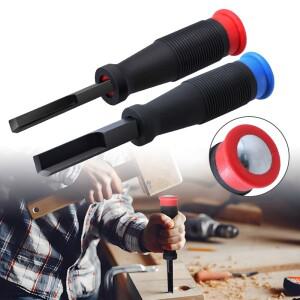 코너치즐 CR-V 90 ° 두꺼운 금속 스트라이크 캡과 TPR 핸들 힌지 장붓구멍 도어 설치 도구가 있는 직각 커