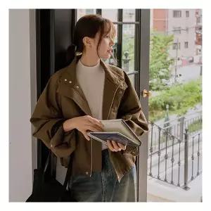 [저스트원] 로딘 스트링 야상 코튼점퍼