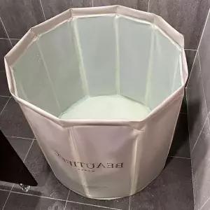 간이 반신욕기 원룸 이동식 무조립 1인용 접이식 욕조