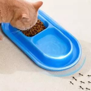방지 소형 사료그릇 밥그릇 길냥이 대형 개미퇴치 2구 길고양이 민달팽이