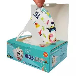 [룽스]캐릭터 귀여운마스크 입체 마스크 아동용 공룡 25매