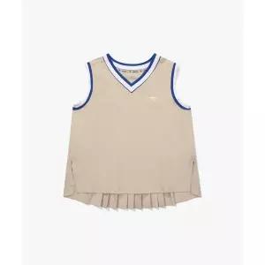 디아도라 diadora 테니스 플리츠 슬리브리스 우먼 BEIGE D5122TSL30BGL 417647