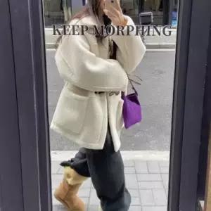 패션 떡볶이 스트릿 데일리룩 데이트룩 하프 코트