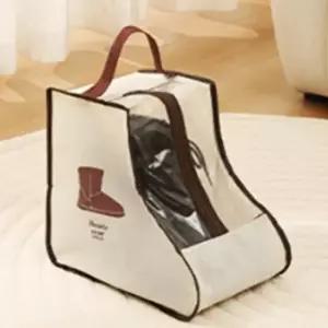 신발 부츠 보관함 02부츠보관-숏-브라운 수납 구두 흠집