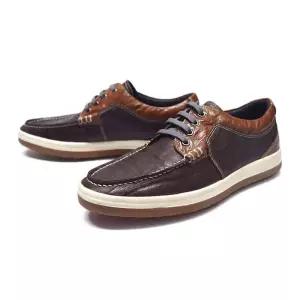 소가죽 남성 수제화 데일리 보트화 신발 주문제작 WnA6+4GkT