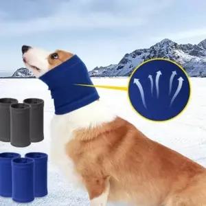 반려견 강아실속지 귀마개 스카프 강아지 헤어 목도리 덮개