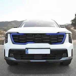 쏘렌토 MQ실속4 페이스리프트 튜닝 그릴 상단 방충망