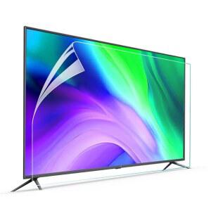 LCD, LED, 4K OLED 및 QLED HDTV용 40-50인치 안티 글레어 TV 화면 보호 필름, 실내 실외 매트 블루라이트 40인치(875x482mm)