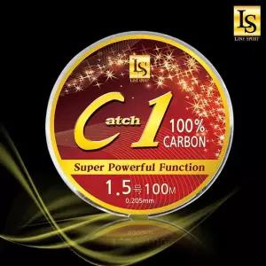 LS C-1견고한후로로 카본 100m목줄 2호~8호