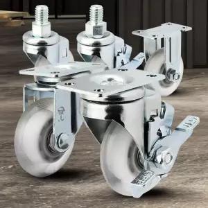 경량소형2 실속인라인바퀴 미니 작은 무소음 캐스터 휠