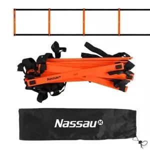 낫소 연습용실속 스텝레더 사다리 레드 6m 1P 축구 육상