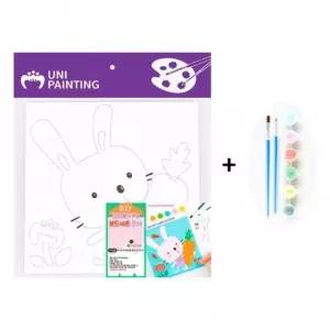 유니아트 DIY유화그리기보드세트 토끼 개(1개입) (WFKGMT2)