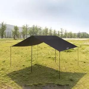 카즈미 렉타베스트 타프 캠핑 그늘막 그랜즈빌 타프 블랙