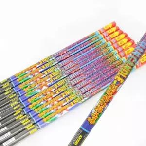 고품질 파티클럽 폭죽 15연발 오렌지빵10입 10개입 봉(1개입) (WFKGSXW)