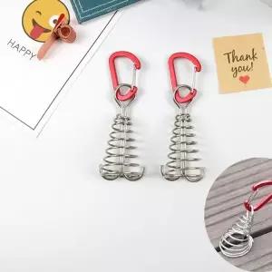 비너포함 오징어 스프링 1P 데크팩 텐트 캠핑 (WFGT9S5)