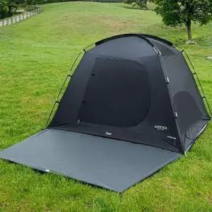 카즈미 돔텐베이직트 캠핑 장박 쉘터 아스터 돔 텐트 블랙