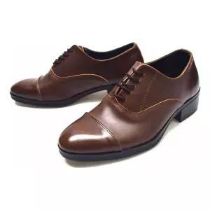 직장인 고급 통굽 수제화 면접 남자 구두 소가 Xkw8+8ElG