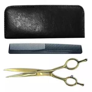 [룽스]세트 골드 일자빗 애견셀프미용 반려견 셀프미용