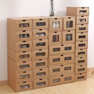 수납케이스 키밍 세트 종이 신발정리함 서랍 보관박스