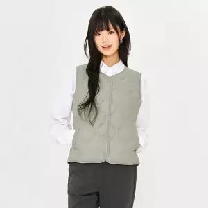 [하프클럽/체이스플러스]여성 라이트  퀼팅 베스트 EFZG7351C