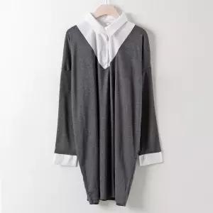 카라단추롱셔츠티 NB0066M402 빅사이즈 사이즈에서 자유로운 그녀~