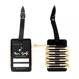 골프티홀더 네임카드겸용 명찰 티꽂이 네임카드 명찰겸용홀더