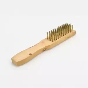 나무 델키 철브러쉬 세척솔 불판청소용 철판브러쉬 청 WFLPYL8