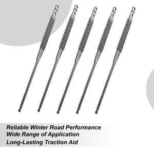 직물 스노우체인 스노우 체인 5개 세트 자동차 타이어 트랙션 그립 SUV 트럭 픽업 밴 세단용 165-275mm 겨