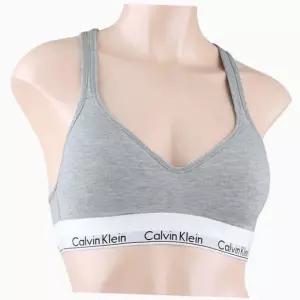 [Calvin Klein]UNDERWEAR 캘빈클라인 언더웨어 여성 브라렛 C_K 코튼 스포츠브라 QF1654 헤더그레이 P00...
