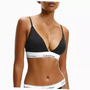 [Calvin Klein]UNDERWEAR 캘빈클라인 CK 언더웨어 코튼 여성 트라이앵글 브라렛 스포츠 브라탑 QF5650E-...