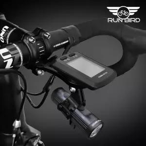 [알티피아]올인원 듀얼 거치대 마운트 스템 자전거 속도계