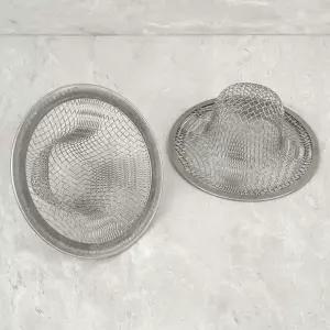 하수구 거름망 머리카락 배수구 욕조 녹없는 2개 스텐 세면대