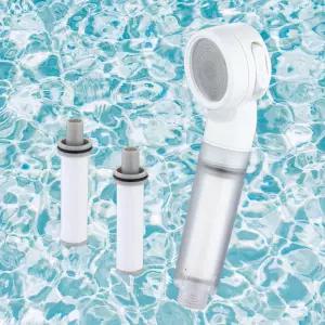 여행용 샤워필터 여행 휴대용 필터샤워기 파우치 포함