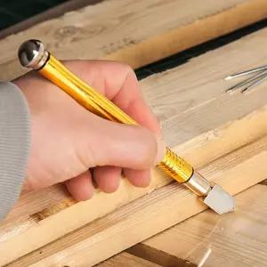 IS-SA 8-12mm 다이아몬드 유리칼(골드) 유리자르기