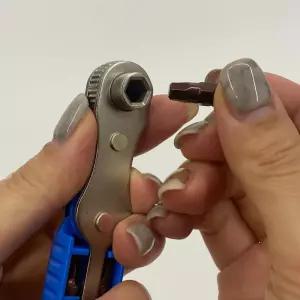 코너 틈새 미니 깔깔이 라쳇드라이버