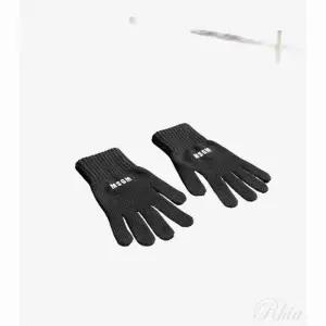 MSGM 미니 로고 자수 울 장갑 3541MDN01 237761 99