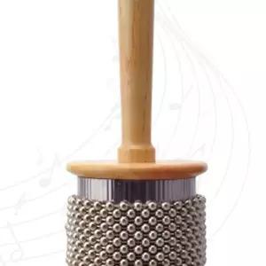 AG 엔젤 APC-S 카바사 소타악기 마라카스 귀로 교재용 리듬 리듬감 라틴음악 자연나무색 구슬연결 흥겨운감