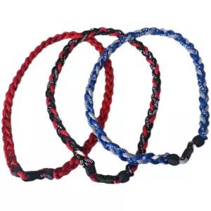 게르마늄목걸이 스포츠 야구선수 건강목걸이 삼편 정전기 그레이블루 55cm