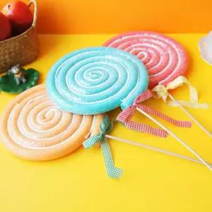 롤리팝 막대사탕 미니어처 대 1P 촬영 장식 소품 데코