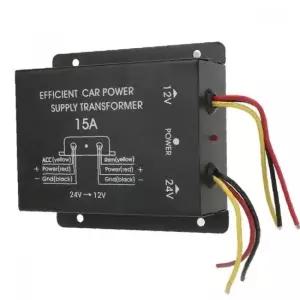 12V 차량용 변압기 DC컨버터 15A 다운 변환기